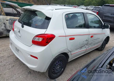 2020 Mitsubishi Mirage Es/Se from USA, damaged, VIN ML32A3HJ6LH006429